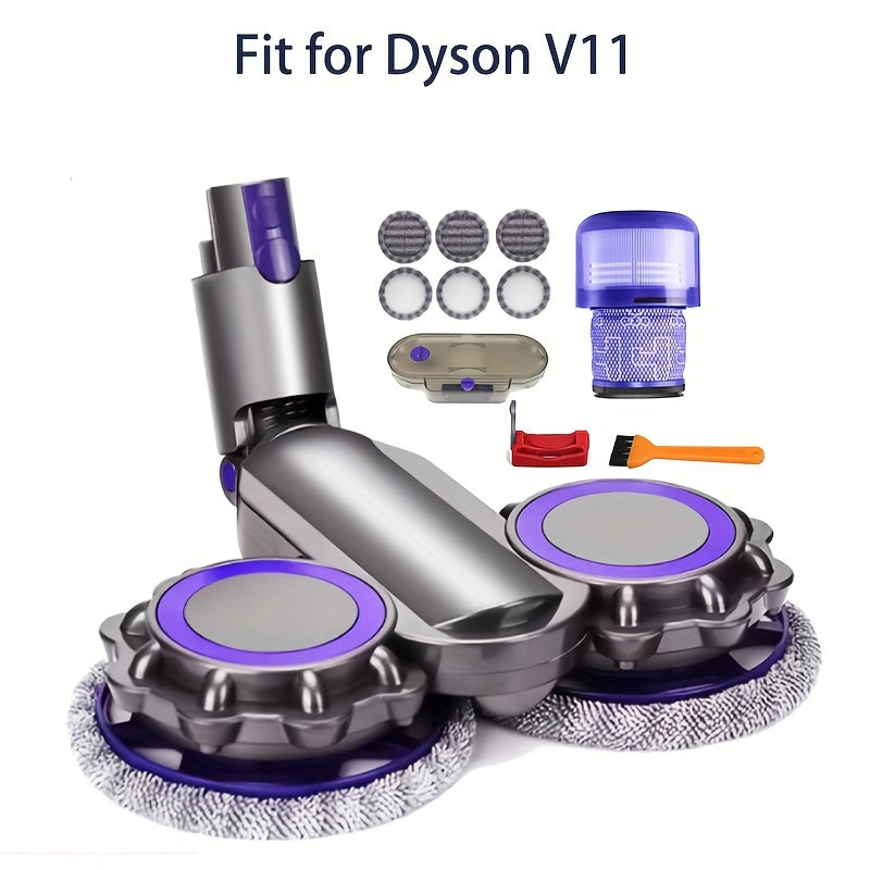 Electric Mop Head Attachment for Dyson V11 Vacuum Cleaner with Water Tank - 1pc