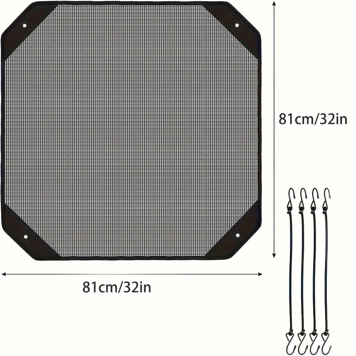 Protect your AC unit all year round with the 1-piece Universal Air Conditioner Cover. Made of durable polypropylene mesh with a leaf guard, this heavy-duty cover offers easy installation and reliable outdoor protection for your unit in any season.