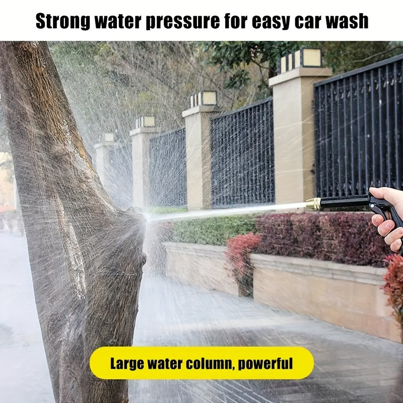 Universal High Pressure Water Hose Nozzle Spray for Garden, Car Cleaning & Pet Care.