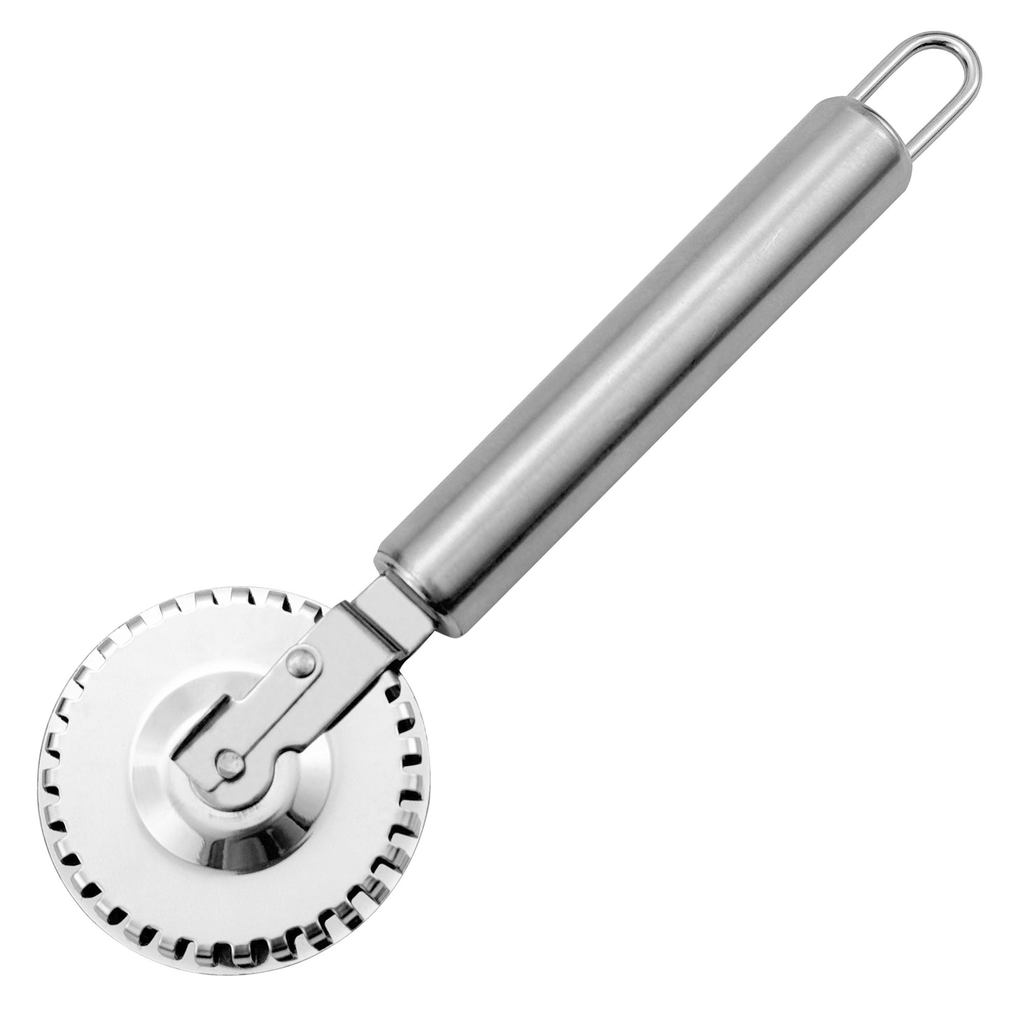 Multi-functional Stainless Steel Pastry Roller Cutter - Great for Making Pies, Ravioli & Cookies | Perfect for Halloween, Christmas, Easter, Thanksgiving | Must-Have Tool for Every Kitchen