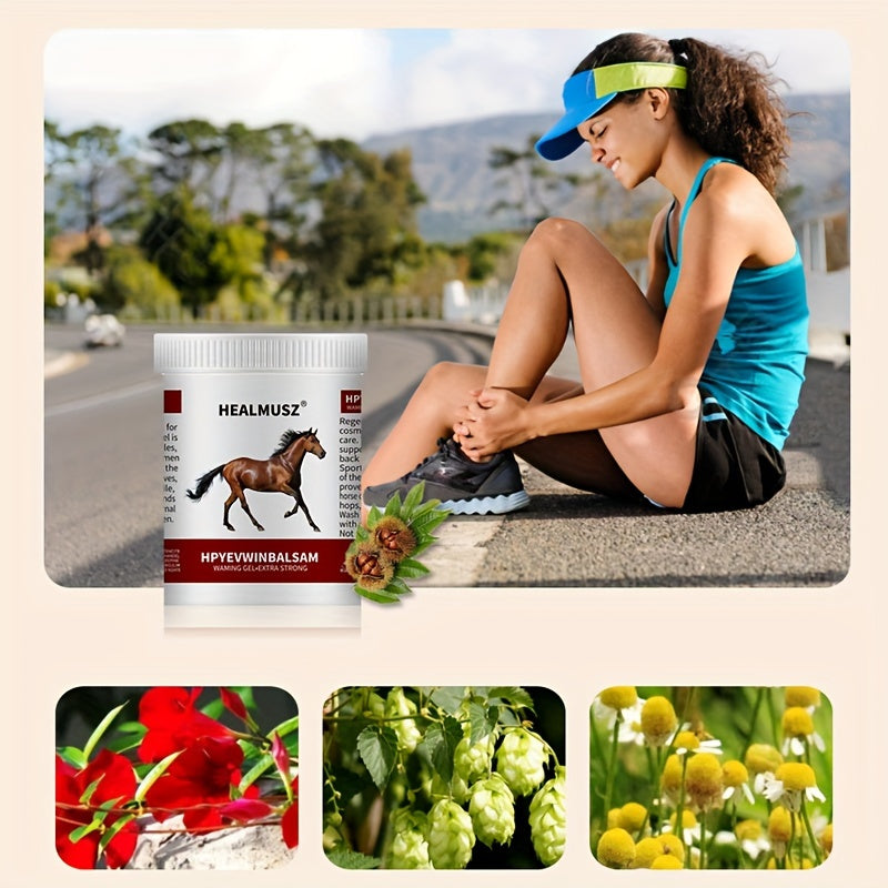 250ml/500ml Horse Balm with Chamomile Extract for Warming Joint Massage and Moisturizing Care