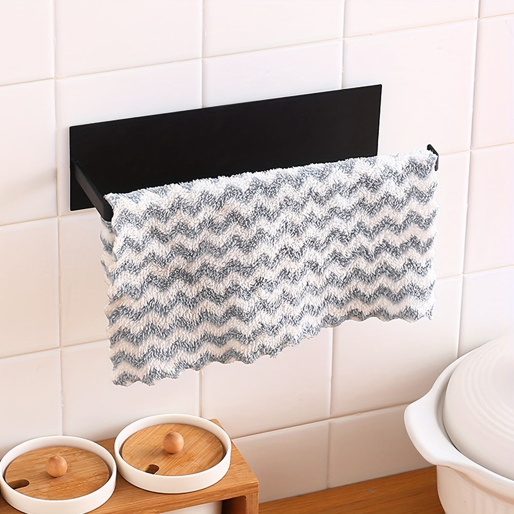 Kitchen paper towel holder made of stainless steel - Simple installation without the need for drilling, measures 27cm/10.62in