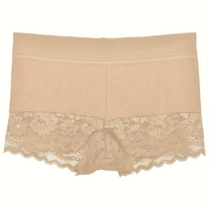 Soft and comfortable lace boyshort panties - perfect for women's lingerie or underwear.