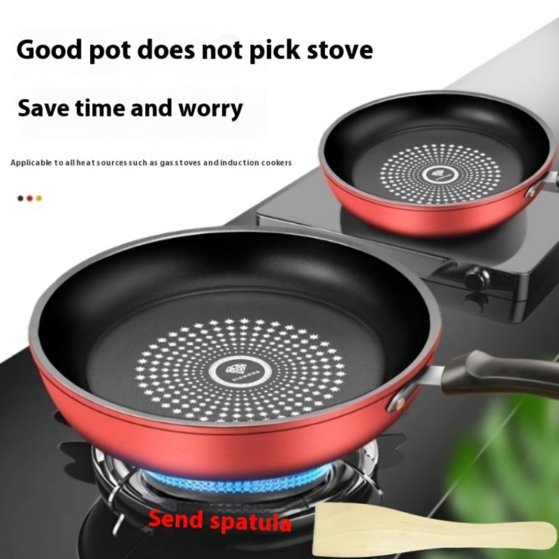 Get the 1-piece EcoPans Cast Iron Skillet for versatile and healthy cooking. This non-stick skillet is induction compatible and safe for both hand wash and gas ranges. Reduce smoke in your kitchen with this multi-functional household cookware, perfect