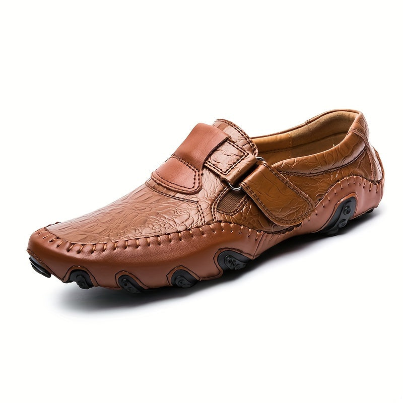 Stylish Plus Size Men's Loafers - Non Slip Casual Shoes for Outdoor Activities