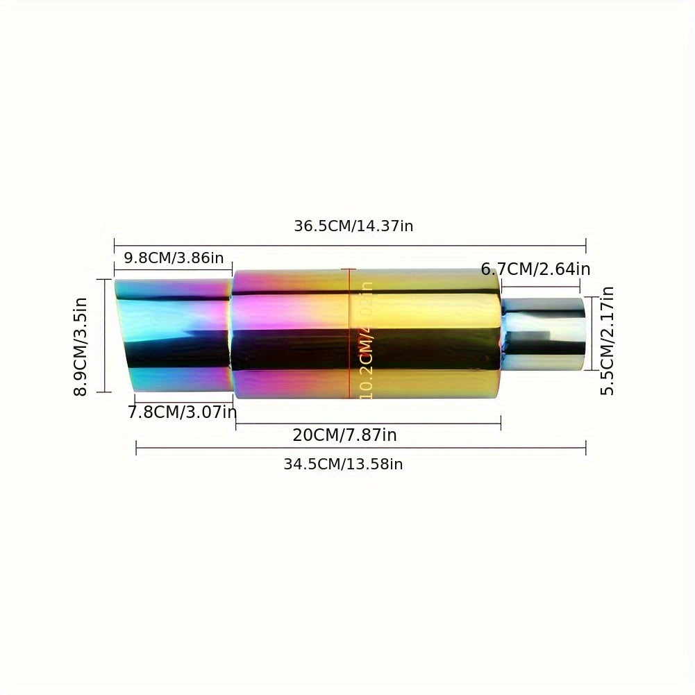 Stainless Steel Rear Straight Exhaust Pipe for Automotive