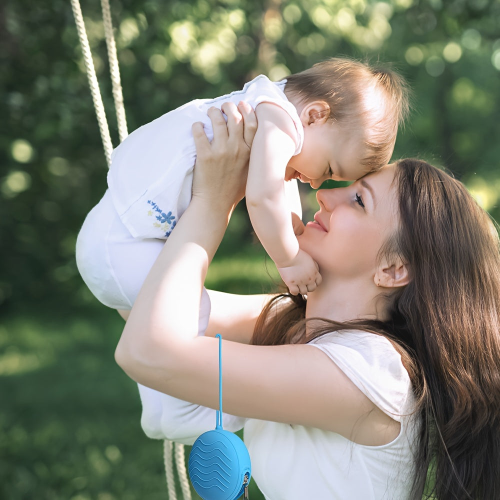 Держатель для сосок из силикона для детей 0-3 лет - нетоксичный и безопасный чехол для сосок - удобное хранение для прорезывателей, наушников и ключей - портативный и легкий органайзер для аксессуаров коляски