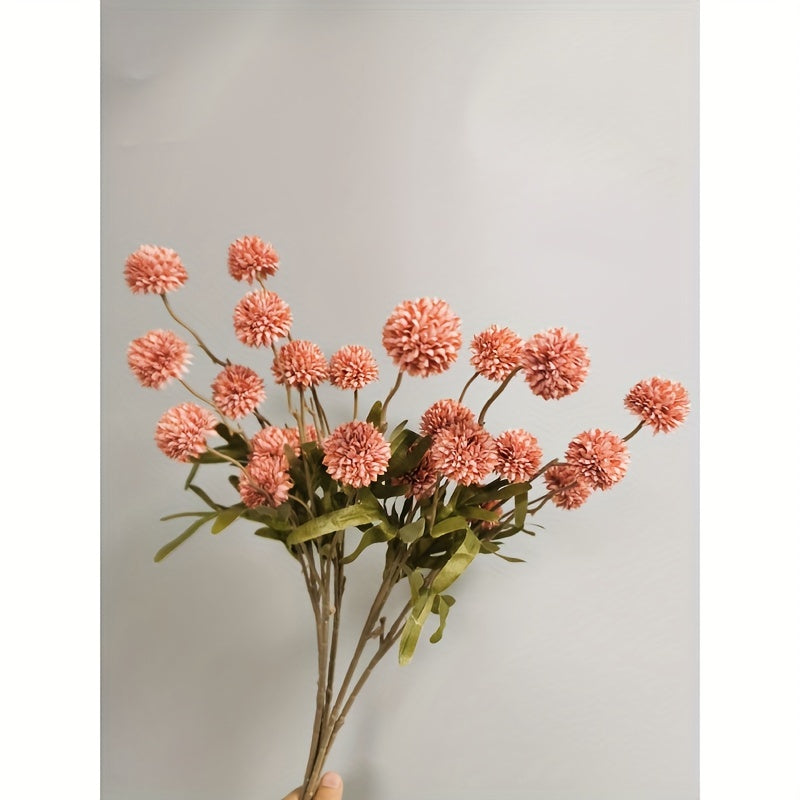 Dried dandelion bouquet for various occasions, including weddings, birthdays, and holidays.