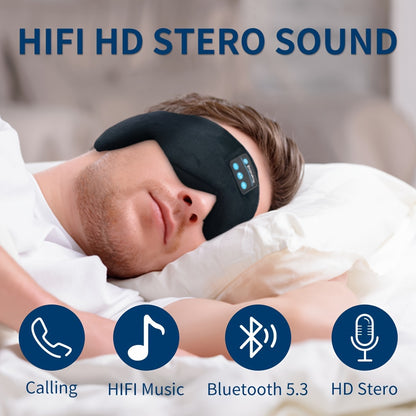 Wireless soft sleeping mask with wireless 5.3 headphones for sleep shade, suitable for women and men.