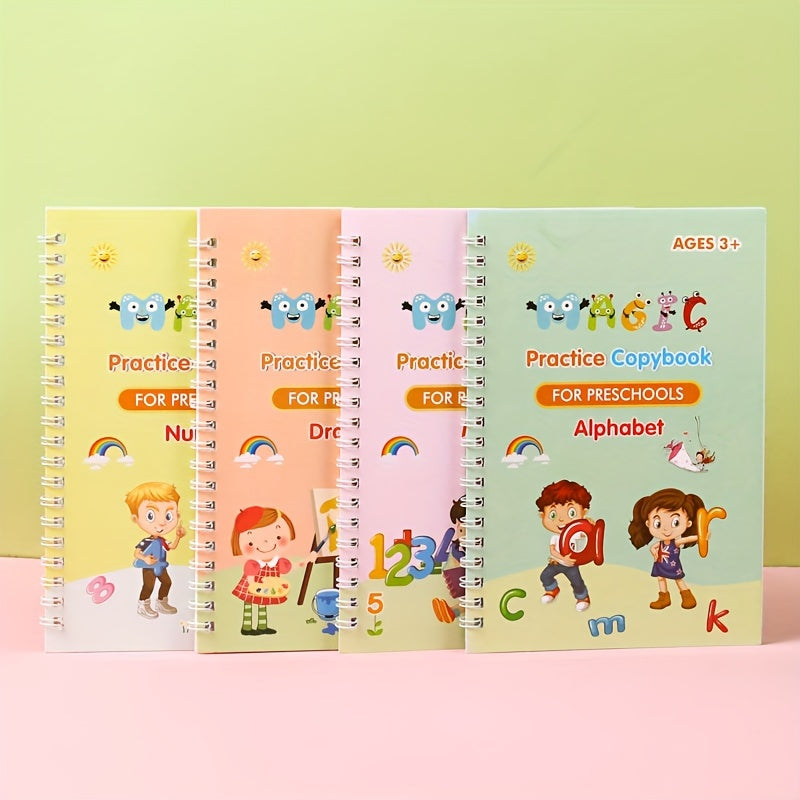 4 Magic English Handwriting Practice Books for Youngsters