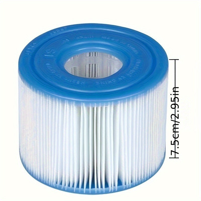 Get two Bestway SaluSpa Filter Elements VI in each pack, perfect for use in all SaluSpa inflatable hot tubs and spa models.