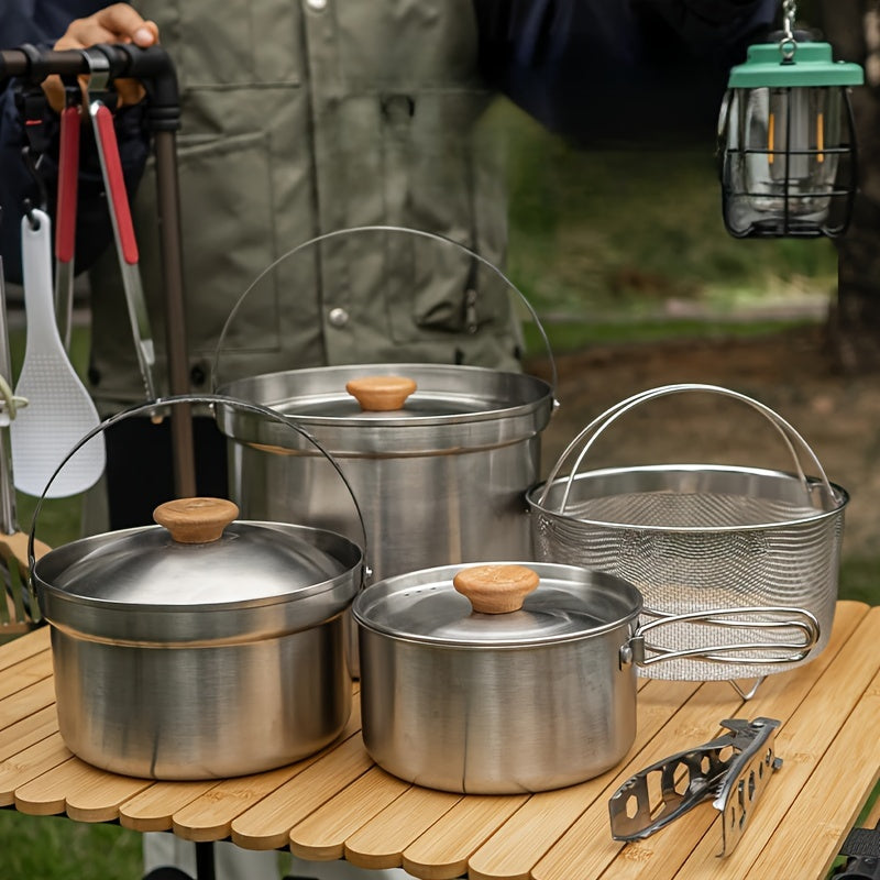 Pot Set made of 304 Stainless Steel