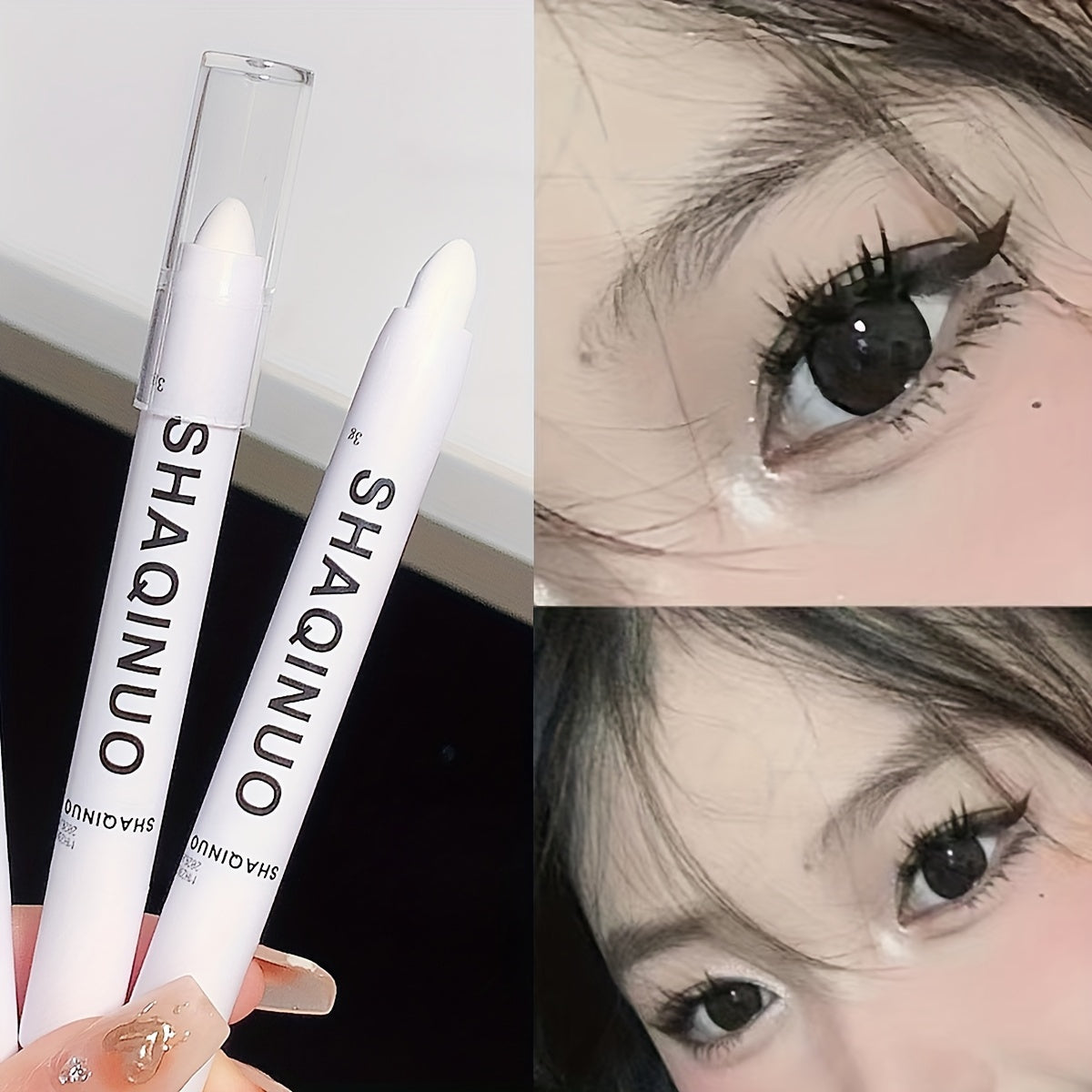 Eye Highlighter for Music Festival, Brightening Pen for Eye Corners, Glitter Eyelid Pen.