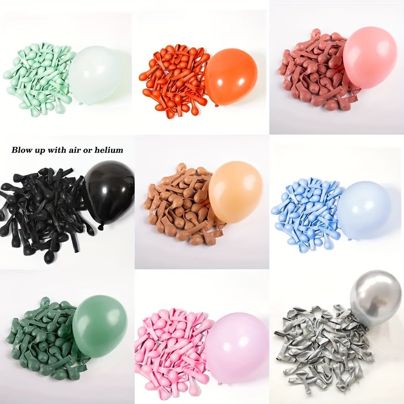 51 colorful latex balloons for weddings, birthdays, anniversaries, graduations, holidays, and celebrations. Perfect for indoor parties.