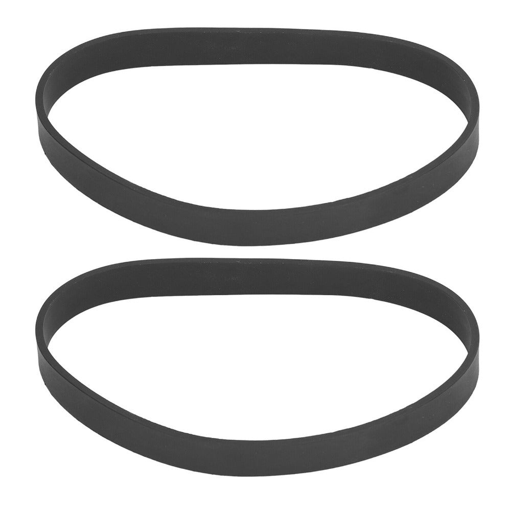 Two-pack of durable non-electric vacuum cleaner rubber belts that are easy to replace and safe and efficient. Compatible with Accessory 3031120.