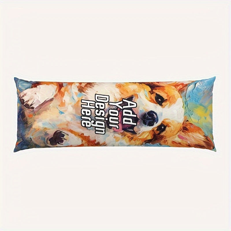 Get a custom, personalized photo body pillowcase made with long plush fabric for a cozy embrace. This double-sided printed pillow cover is perfect for Valentine's Day, Christmas, Thanksgiving, or anniversary gifts. Designed to fit adults ages 14 and up