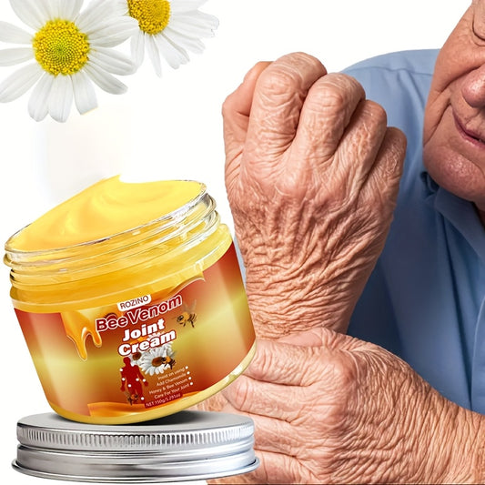 Natural Bee Venom Joint Care Cream for overall joint massage care. A gift from nature for your joints.