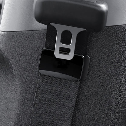 Durable plastic magnetic car seatbelt stabilizer enhances interior safety and comfort for all vehicles.