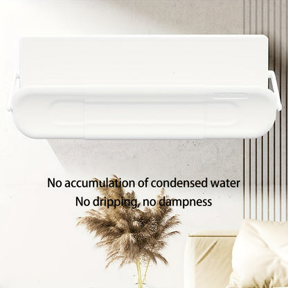 The UAO Adjustable Air Conditioner Deflector is a battery-free solution for wall-mounted ACs that prevents direct airflow, making it perfect for bedroom use. This ventilation plate is universal and requires no power.