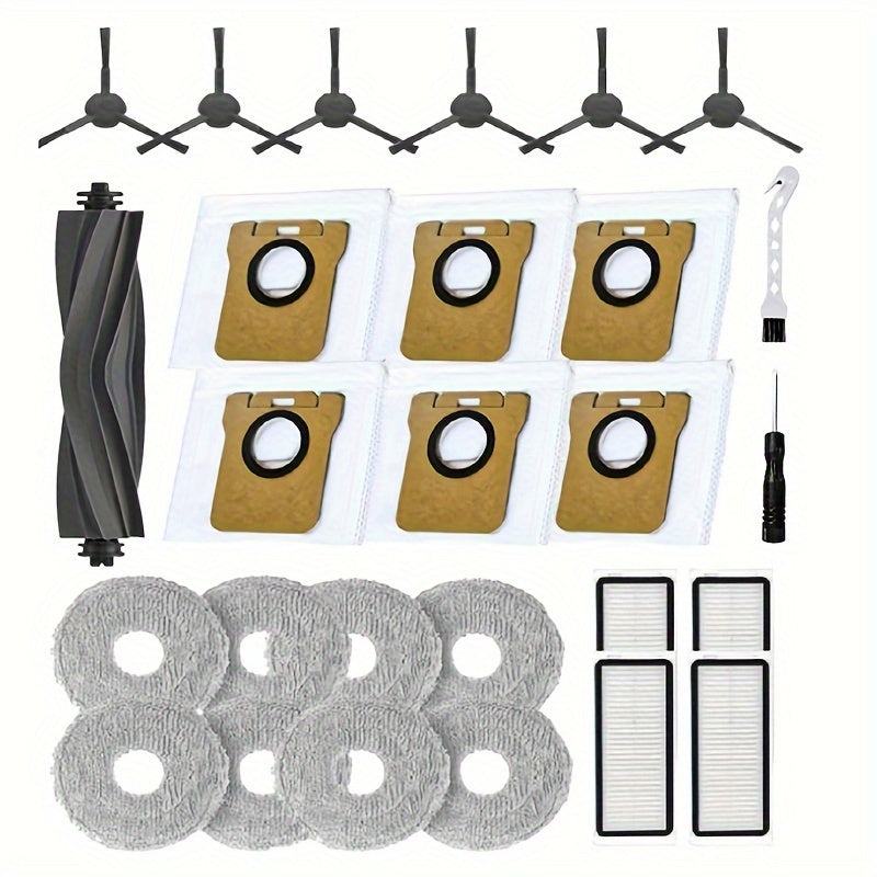 27 pieces of replacement parts for Dreame L20 Ultra, L20 Ultra Complete, S20 Ultra, and S20 Ultra Complete vacuum cleaner accessories.