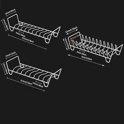 Keep your kitchen dishes organized with this 1-piece dish rack.