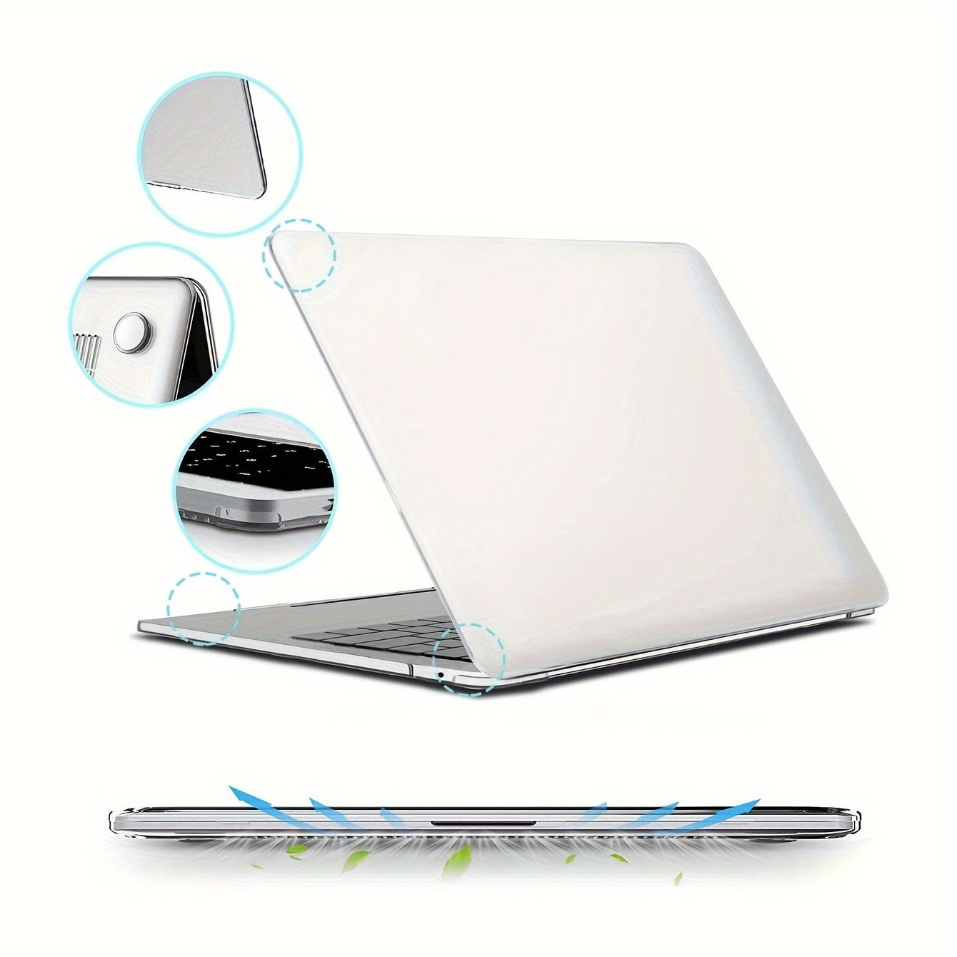 New high transparency ultra-thin frost cover and base for MacBook Air Pro.