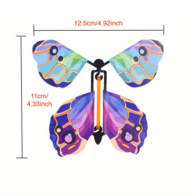 10/20pcs Magic Props Flying Magic Butterfly - Novel Toy, Surprise Gift, Party Game, Classic Prank Toy