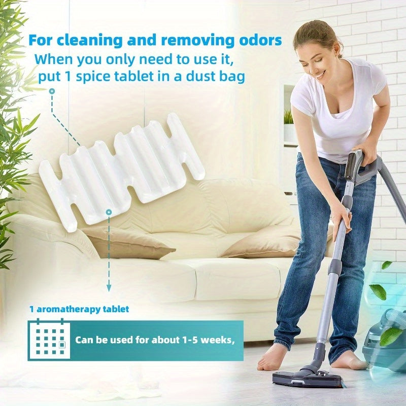 Enhance the Air Freshness in Your Home with a 36-Pack of Fresh Scent Dust Collector Sheets for Vorwerk Kobold Vacuums - Compatible with VK140, VK150, FP140, FP150 - Plastic Floor Attachment included.