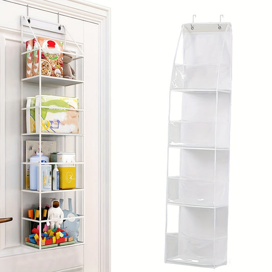 Multi-functional Over-the-Door Storage Organizer for Snacks, Beauty Products & Small Items - Great for Bedroom, Closet & Toy Storage