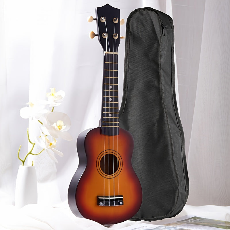 21-Inch Sunburst Ukulele for Beginners