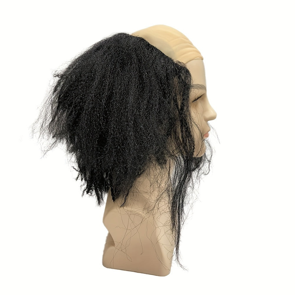 Colorful wigs for themed events and cosplay, including bald, black, white, and yellow options. Perfect for Christmas, birthdays, and other festive occasions. Amp up your party look with these fun dress-up accessories.