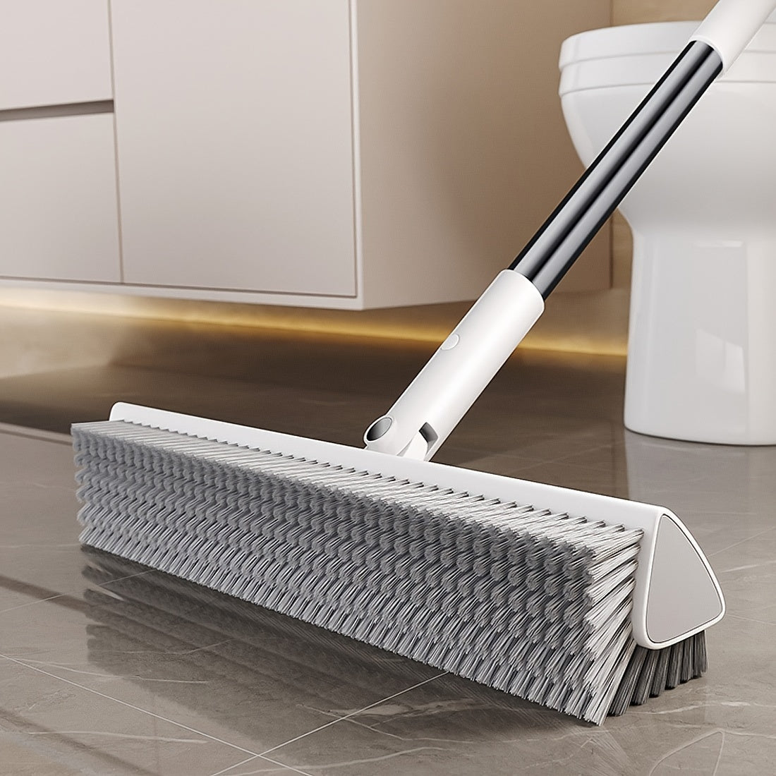 Joybos 2-in-1 Rotating Gap Cleaning Brush - Reach Every Corner, Perfect for Bathroom & Kitchen Tiles, Walls, and Outdoor Surfaces