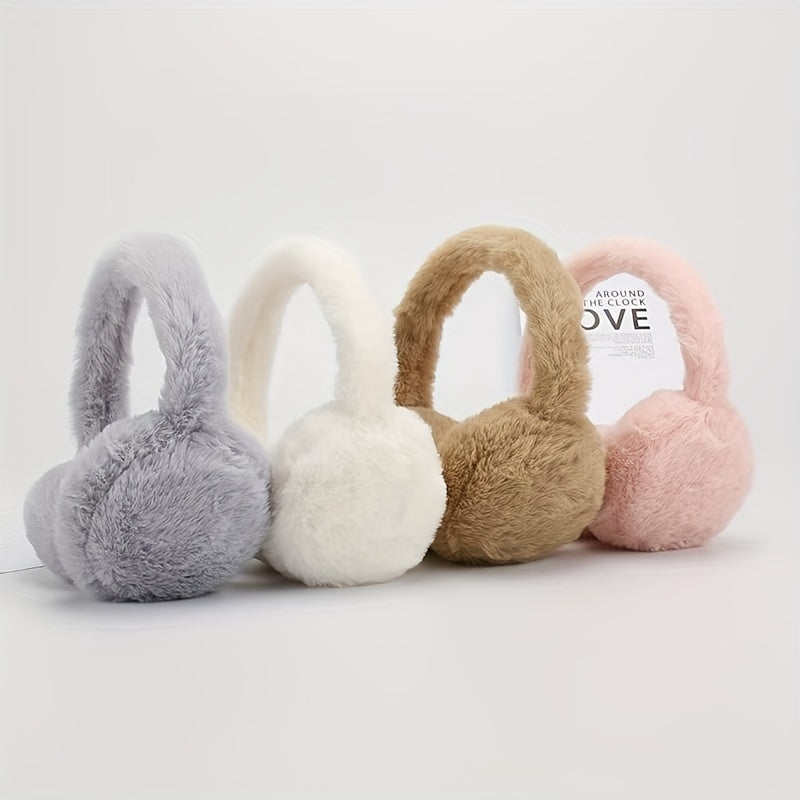 Stay warm and cozy this winter with our fleece ear muffs designed for both men and women. These adjustable ear warmers are made from stretchy sheepskin material, ensuring a comfortable fit for all. To maintain their quality, hand wash only.