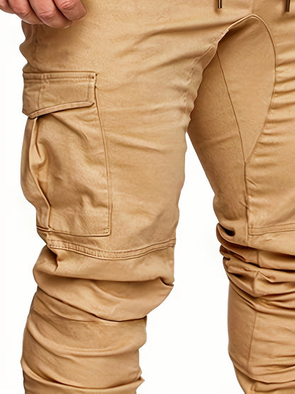 Men's casual sports cotton cargo pants for cross-border travel.