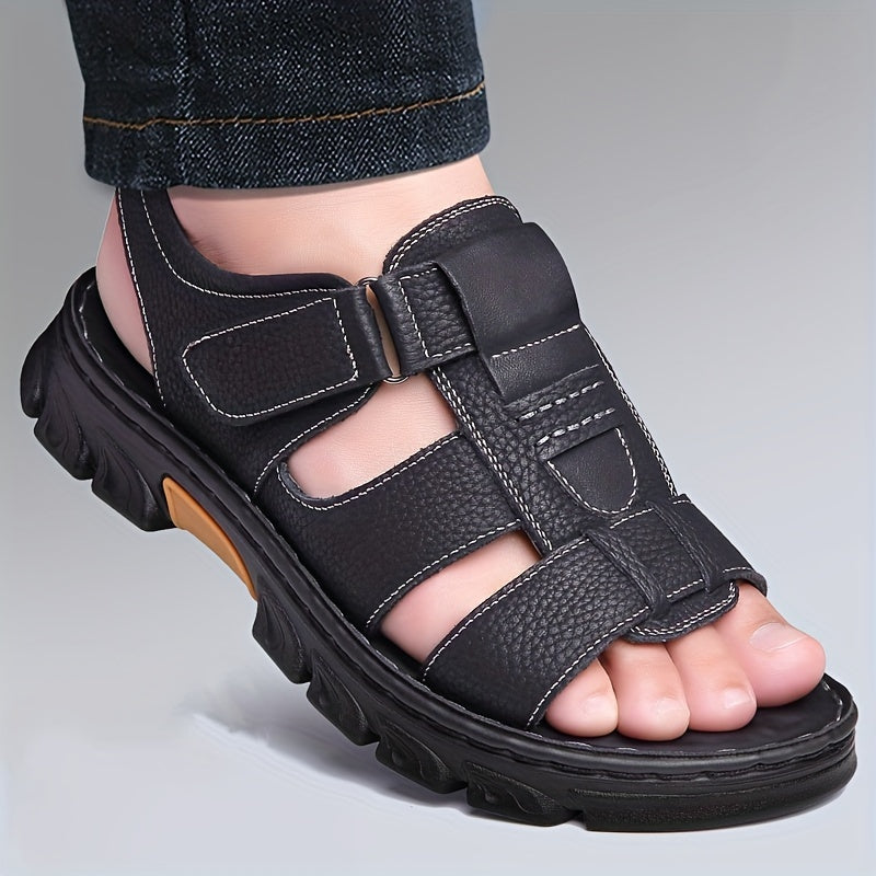 Men's casual and comfortable summer hiking sandals for daily and outdoor use.