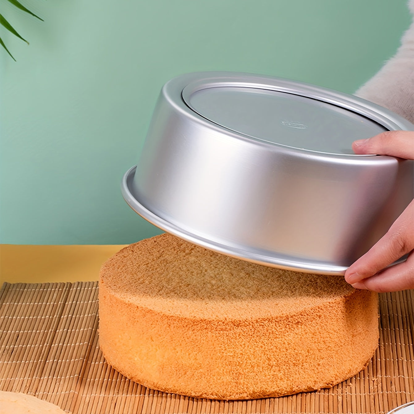 Anodized Aluminum Cake Pan with Removable Bottom - Choose from Multiple Sizes, Perfect for Baking and Oven Use, Essential Kitchen Gadgets and Tools