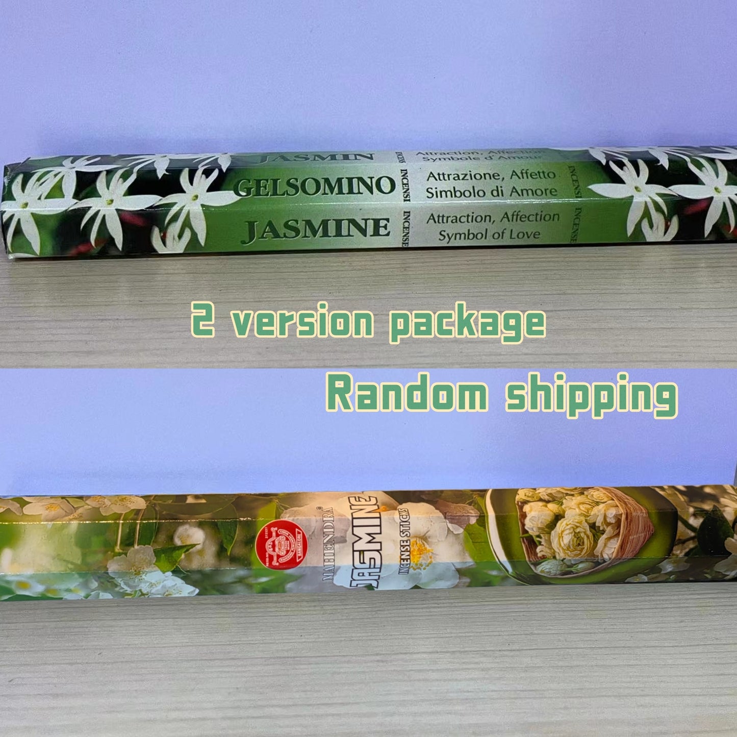 A box of 20 high-quality incense sticks ideal for attracting wealth, purifying the home, yoga, meditation, decoration, house cleaning, and clearing negative energy in homes or offices.