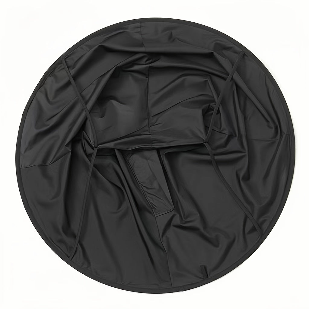 Haircut cape for professionals, waterproof and non-stick for salon and home use.