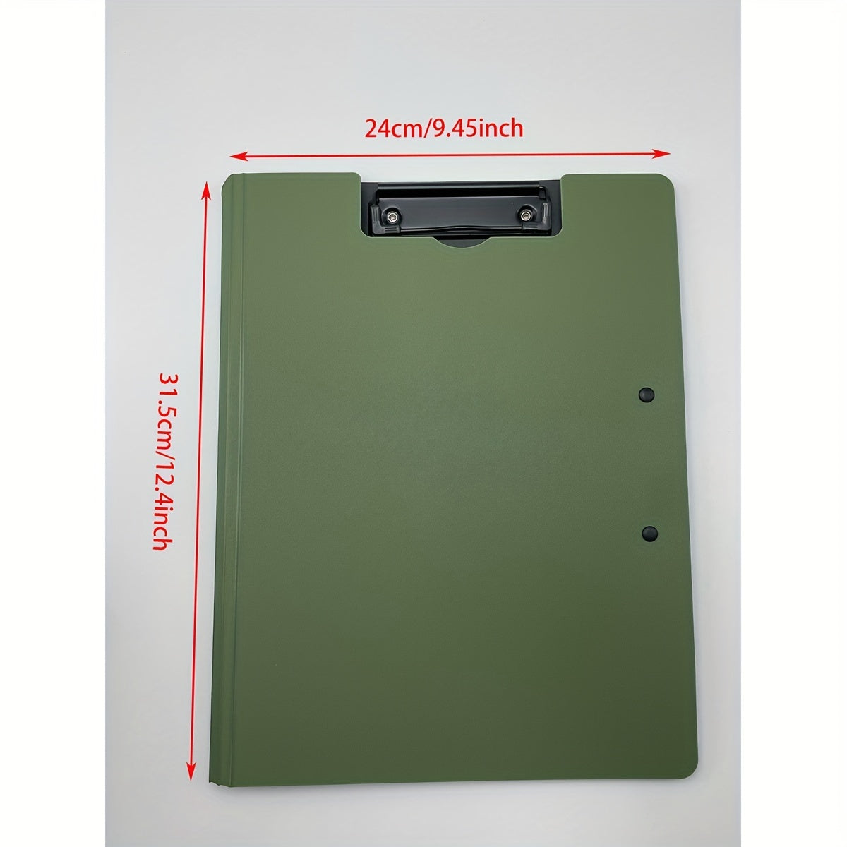 A4 folder with double clip design in multiple plywood color options