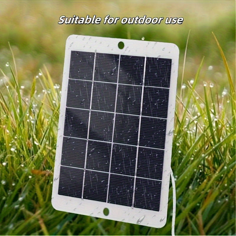 Solar charger panel with magnetic attachment, USB output, and detachable photovoltaic module for stable power supply, suitable for power banks, phones, camping, home, and RV use.