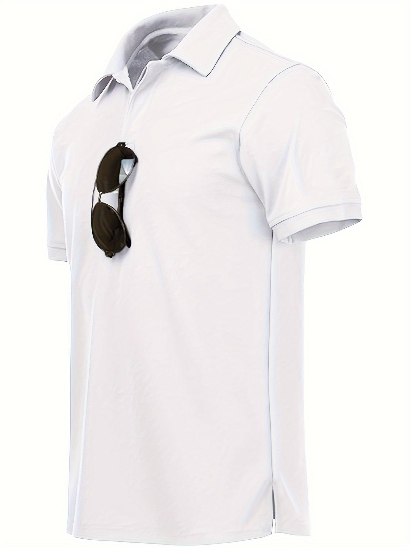 Men's Short Sleeve Golf T-shirt for Business and Outdoor Sports