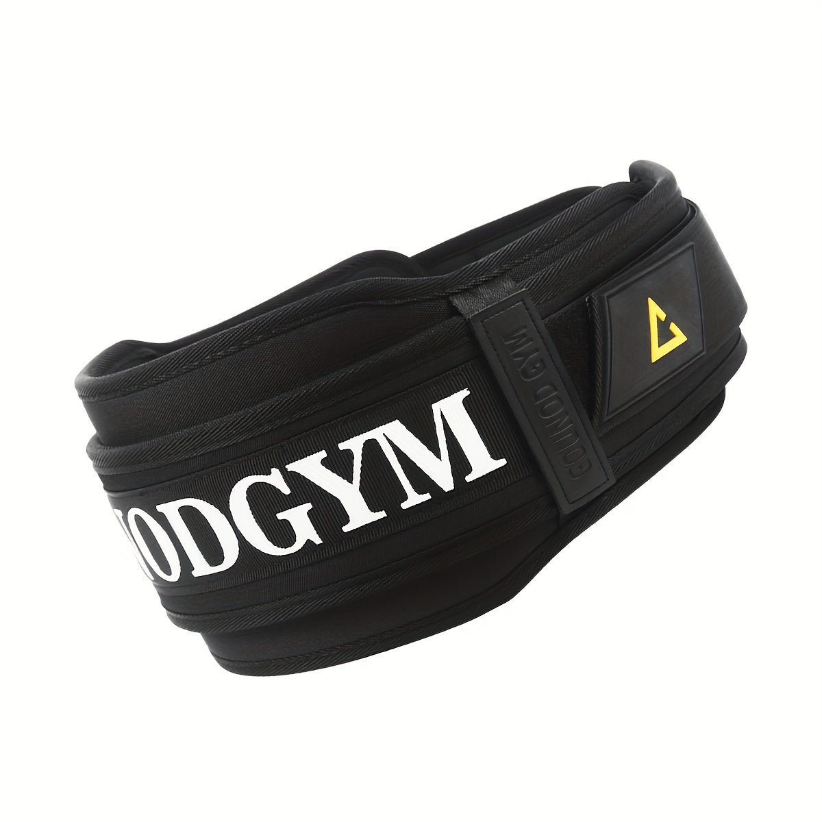 Powerlifting belt for fitness training and weightlifting in the gym.