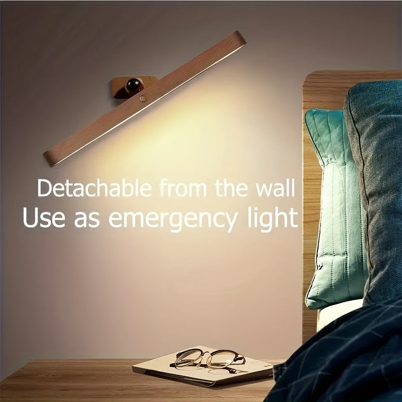 Enhance your home with a modern wireless LED makeup light - Adjustable wall-mounted light.