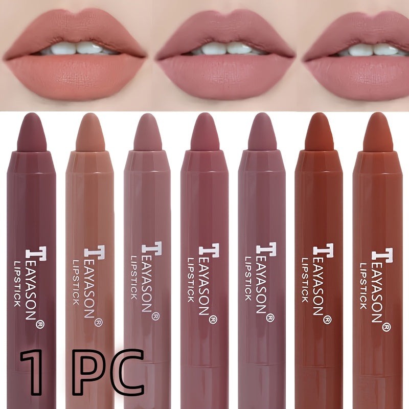 1PC Sexy Matte Lipstick Waterproof Lip Liner for Valentine's Day Gift, non-stick formulation