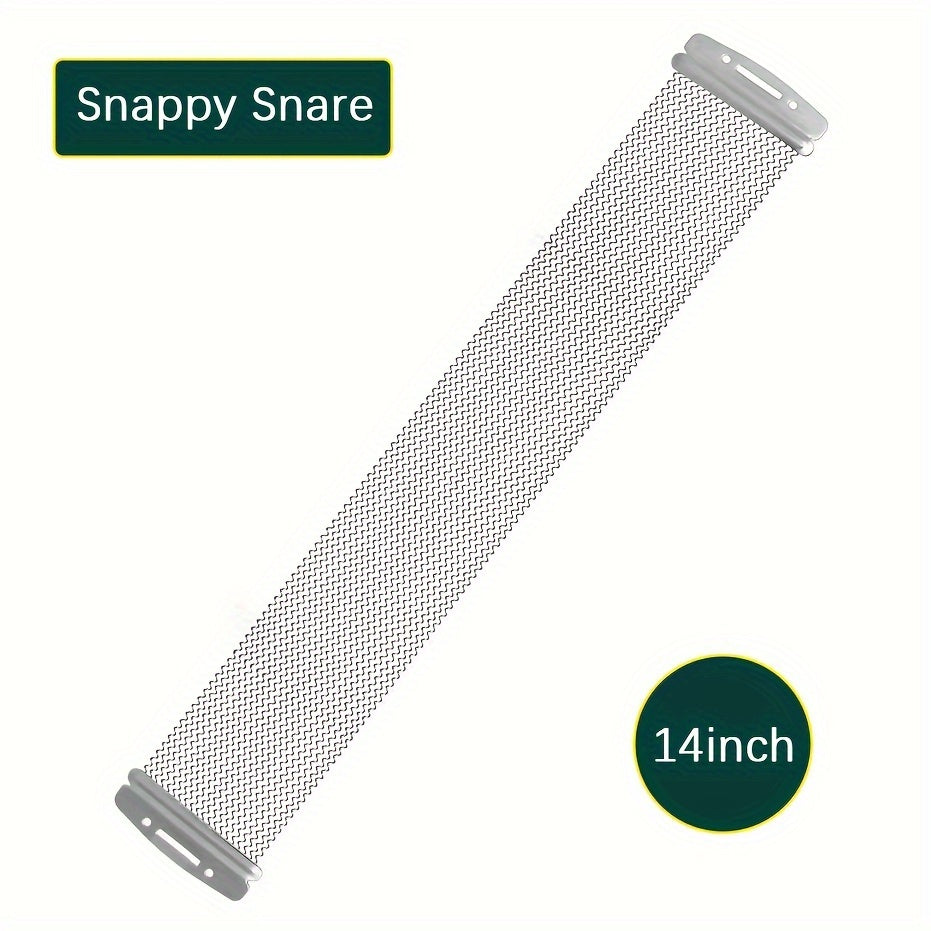 20-Strand Snappy Snare Steel Wire for 14-Inch Snare Drum Cajon Box Drum.