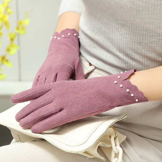 Winter Gloves for Women - Thin, Lightweight, Cold-Proof, and Windproof