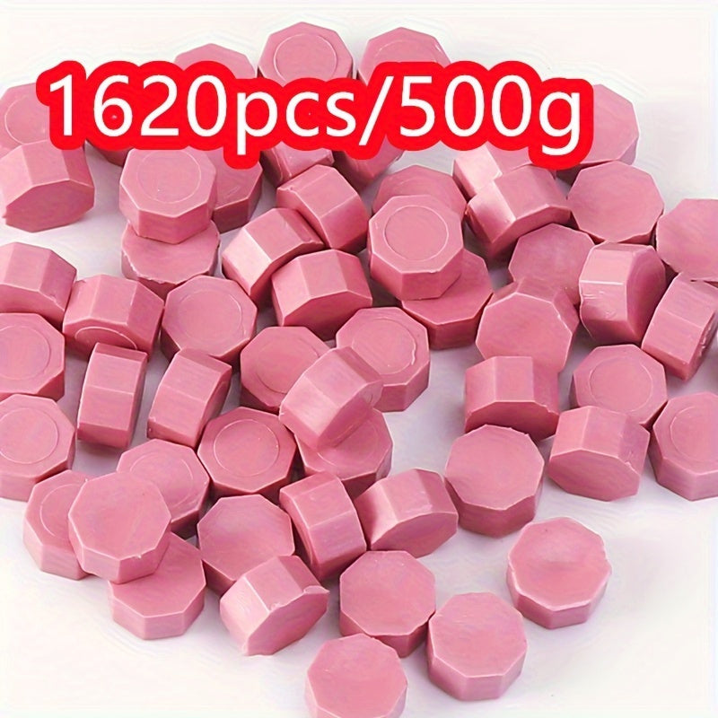 1620pcs/500g Octagonal wax particles for envelope special mud DIY gift box sealing wax retro bulk sealing wax particle