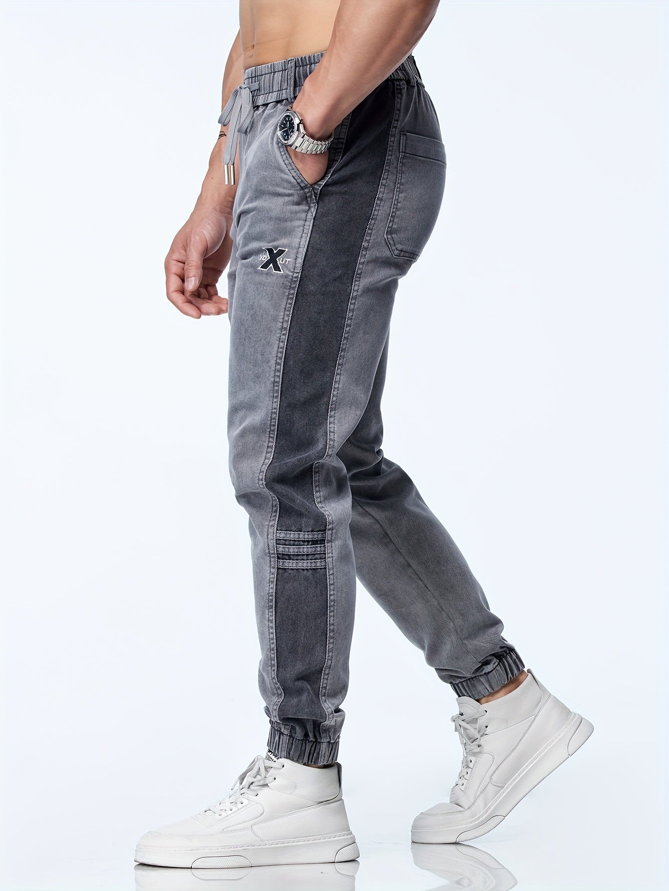 Men's Casual Harem Pants, Street Style Joggers