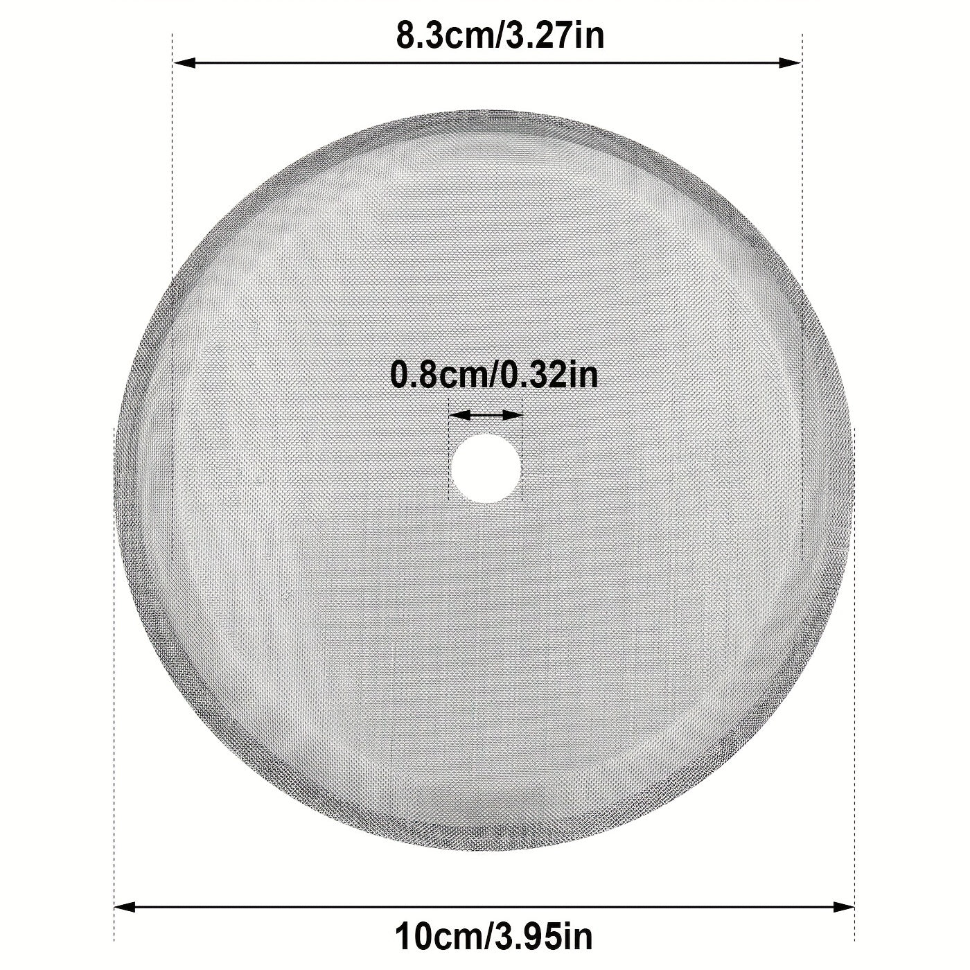 Eng ko'p sotiladigan 3 dona yuqori sifatli zanglamas po'latdan yasalgan fransuz press filtrlar to'plami - 10.16 sm mesh ekranlar 8 chashka (34oz) qahva va choy tayyorlovchilar uchun - yuvish oson, uzoq muddatli va ko'pchilik fransuz presslariga mos keladi