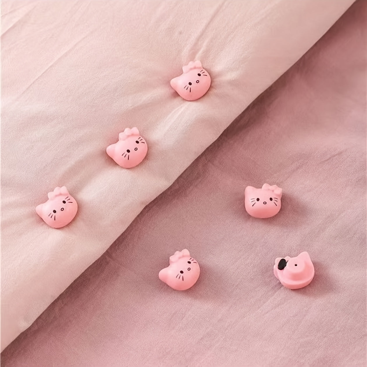 [Certified] Set of 8 or 12 Sanrio Quilt Grippers - Invisible, Non-Slip, Detachable, and Reusable Bed Sheet Quilt Fasteners for Bedroom Bedding Mattress - No Pins Needed, Easy to Use, Safety Clips for Peace of Mind